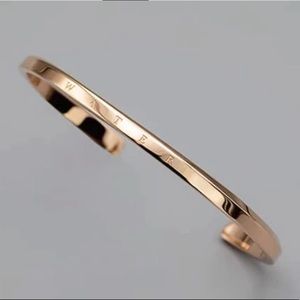 Brand new rose gold cuff